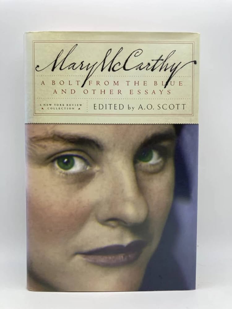 A bolt from the blue and other essays