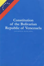 Constitution Of The Bolivarian
