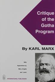 Critique Of the Gotha Programme
